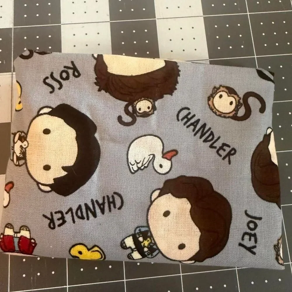 18” x 21” Fat Friends Ross Chandler Joey Cotton Fabric Fat Quarter TV Show